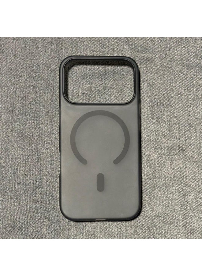 Magnetic Compatible with iPhone 17 Pro Max Case,【Compatible with Mag-Safe】Slim Translucent Matte Phone Case Slim Fit Military Grade Drop Protection Shockproof Anti-Fingerprint Phone Case - Image 4